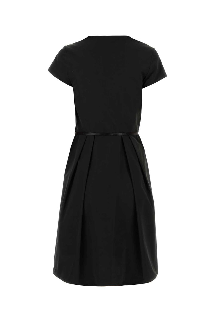 Givenchy Women Black Taffetas Mini Dress
