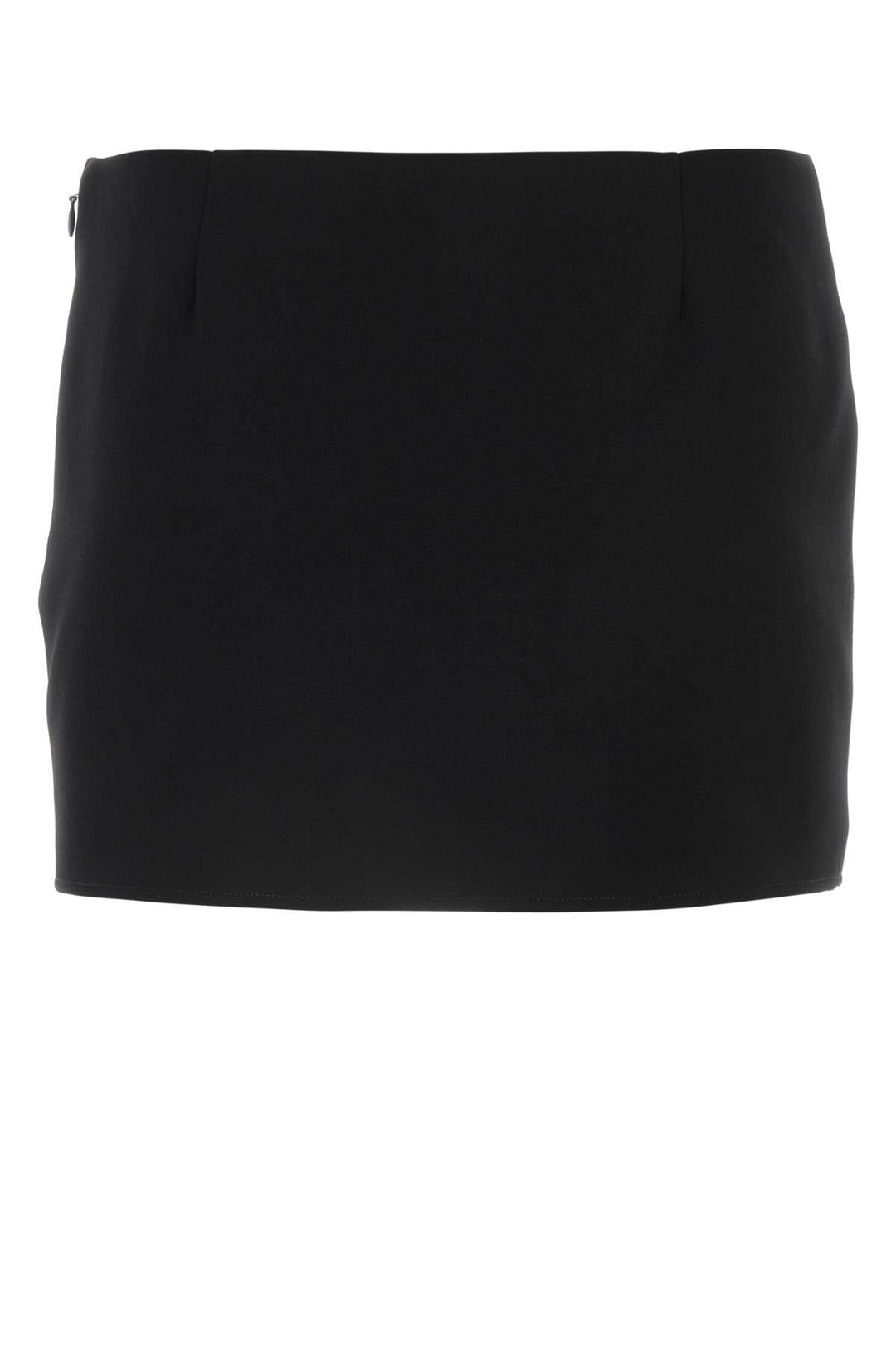 Givenchy Women Black Grain De Poudre Mii Skirt