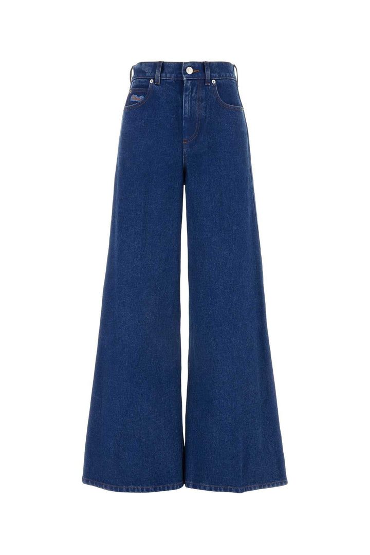 Marni Women Denim Wide-Leg Jeans