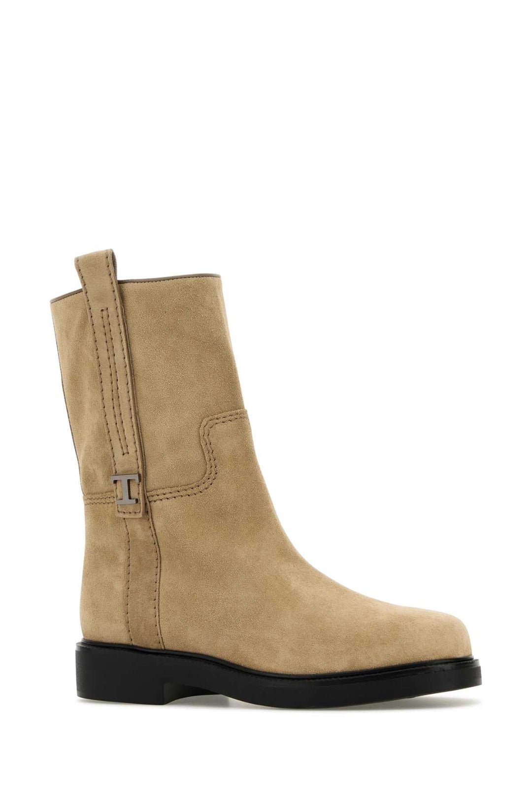 Tod's Women Sand Suede Ankle Boots