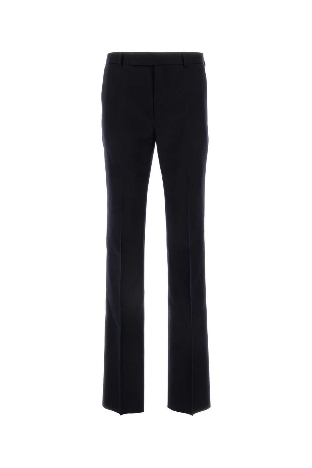 Black pants on a white background