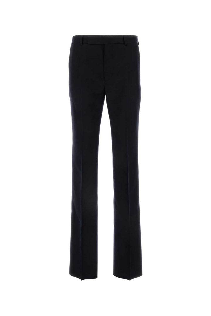 Black pants on a white background
