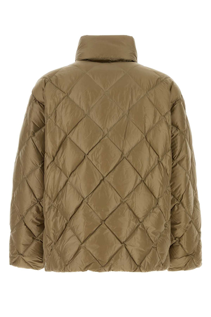 Jil Sander Men Khaki Nylon Down Jacket