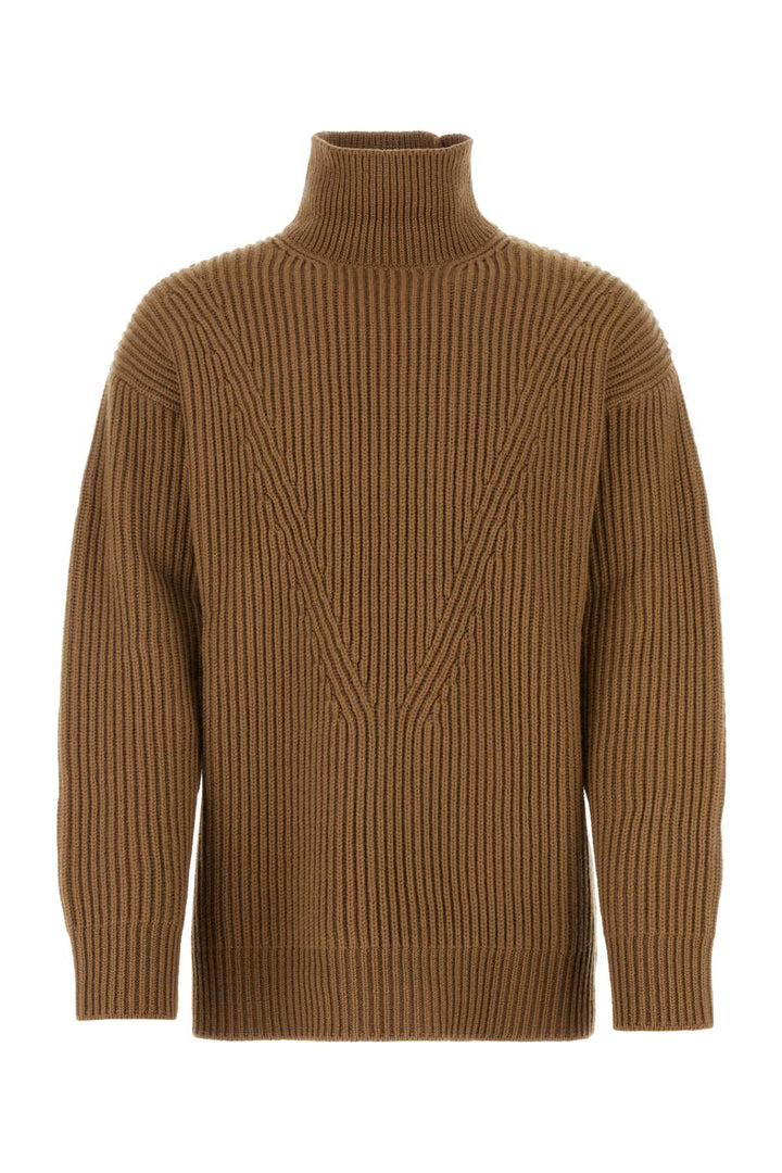 Jil Sander Men Biscuit Wool Sweater