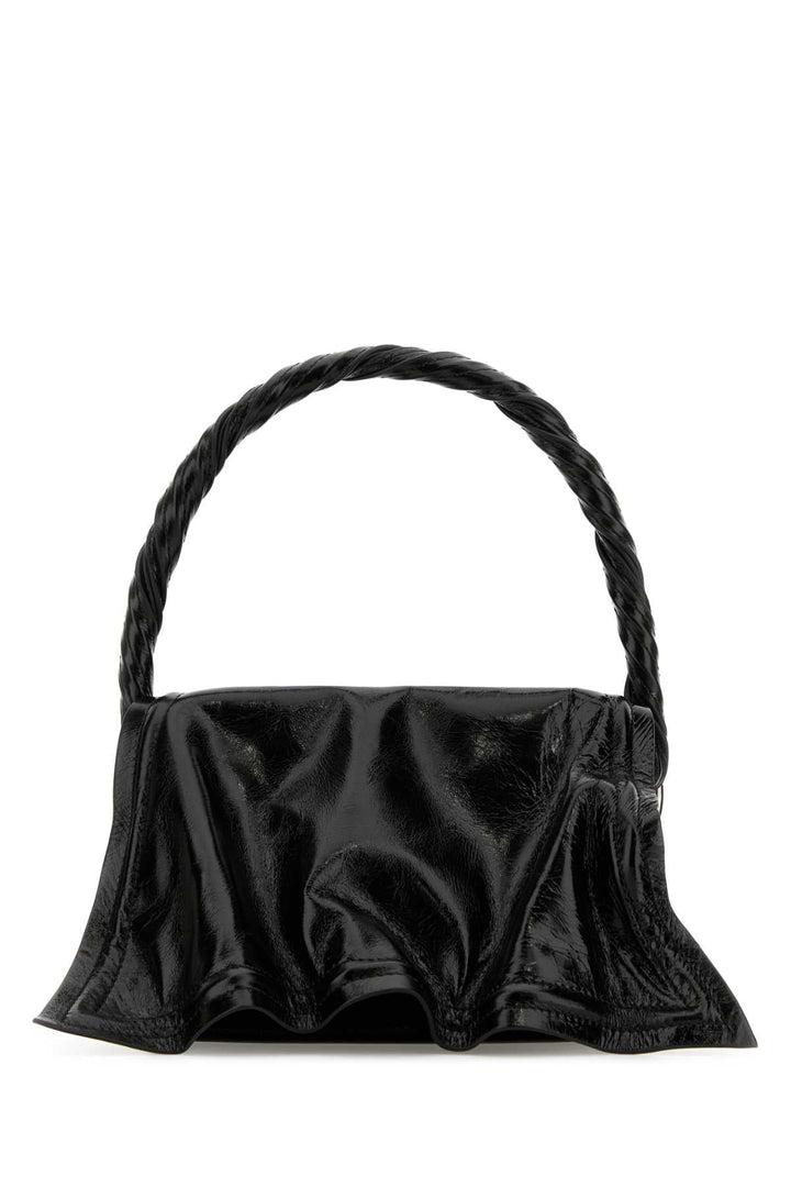 Y Project Women Black Leather Handbag