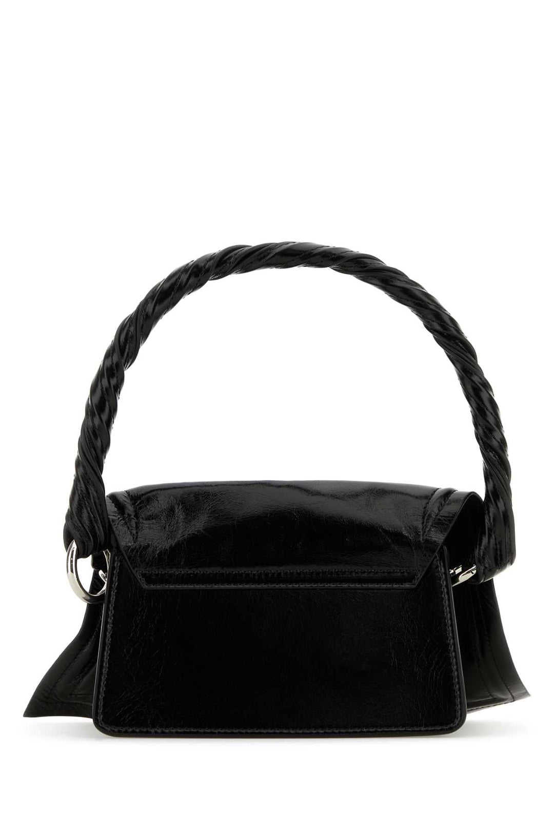 Y Project Women Black Leather Handbag