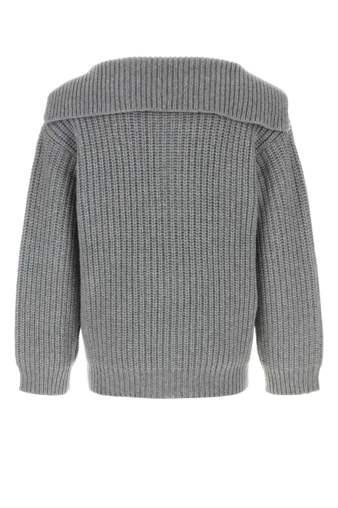 Valentino Garavani Men Grey Cashmere Sweater