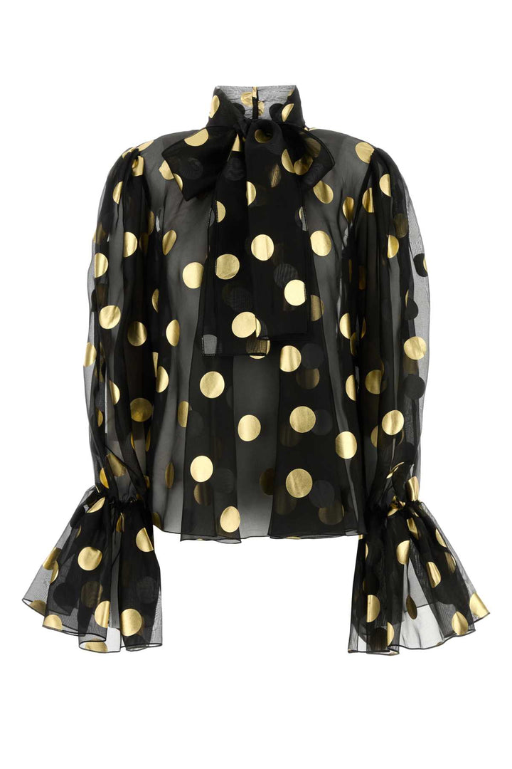 Dolce &amp; Gabbana Women Printed Organza Blouse