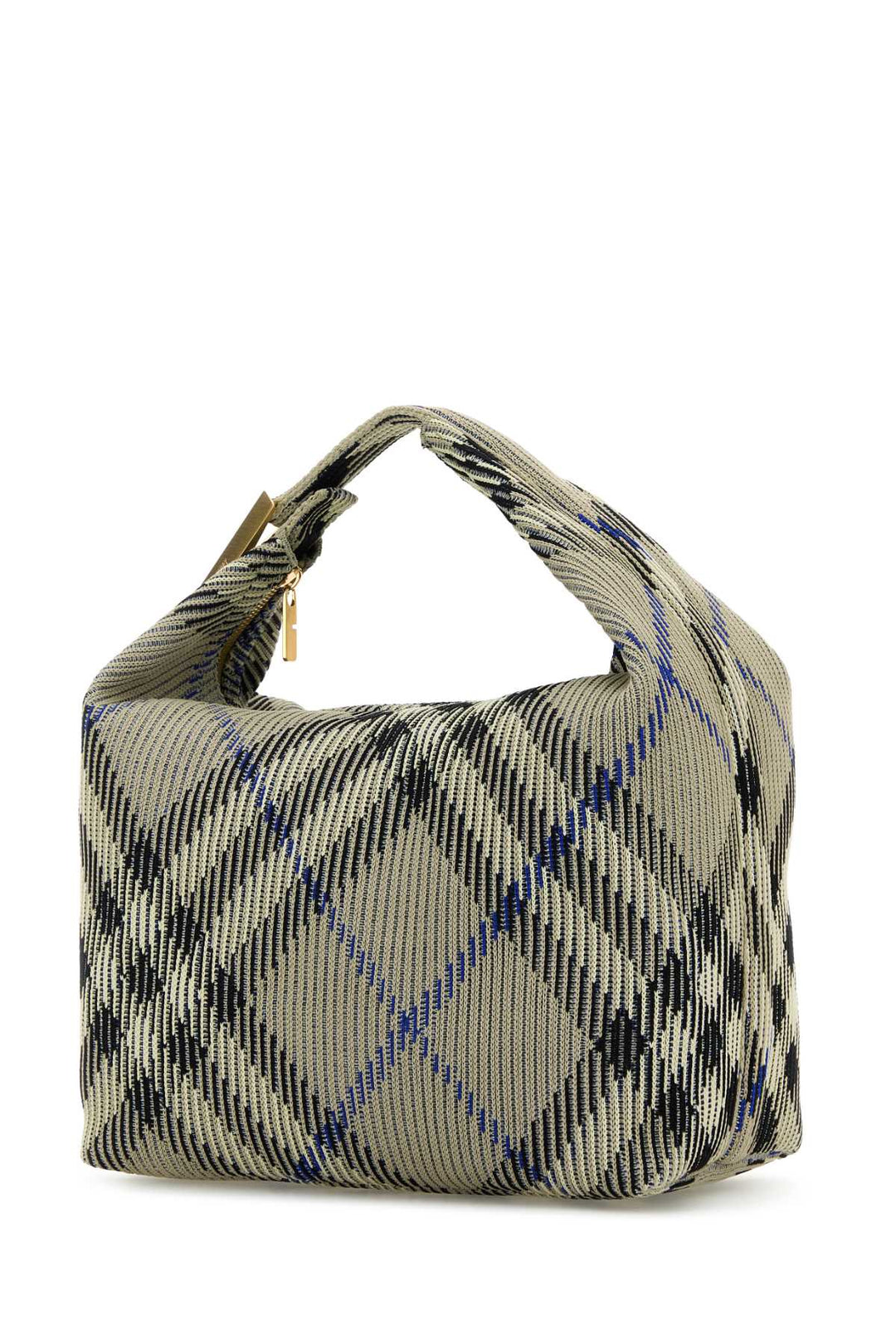 Burberry Women Embroidered Nylon Medium Peg Handbag