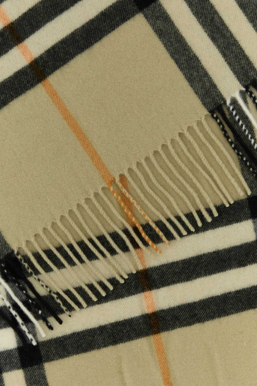 Burberry Unisex Embroidered Cashmere Scarf