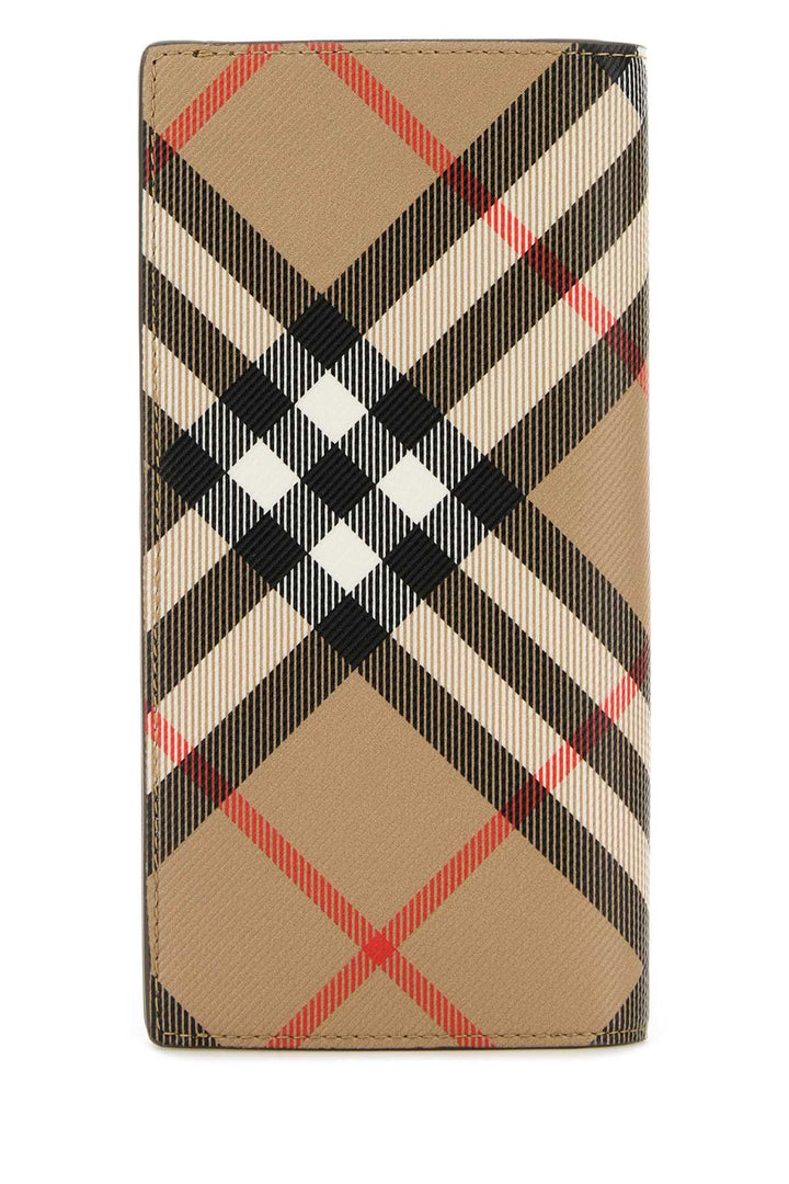 Burberry Men Printed Canvas Wallet