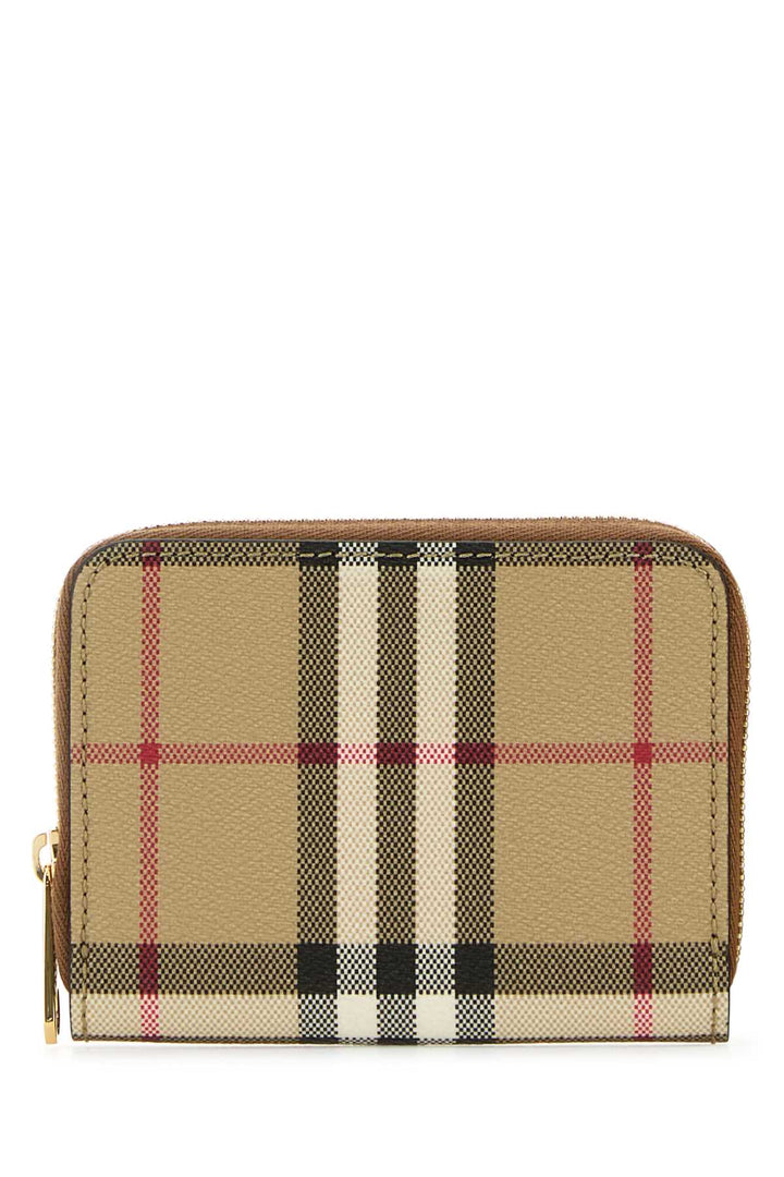 Burberry Women Printed Canvas Wallet