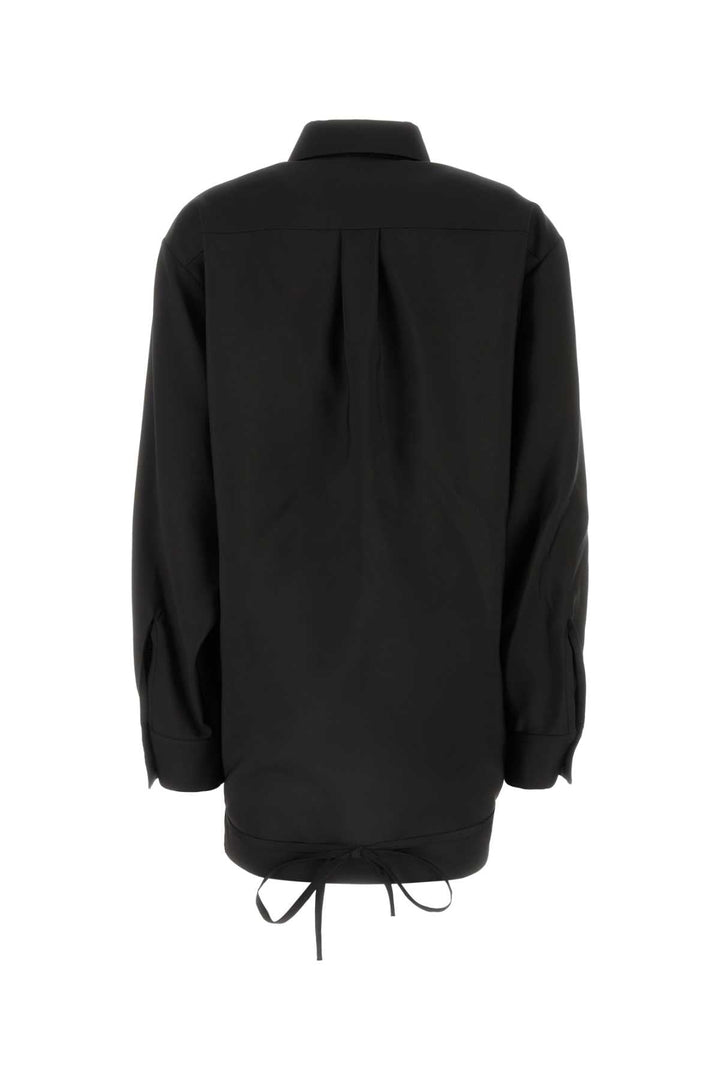 Valentino Garavani Women Black Wool Blend Shirt