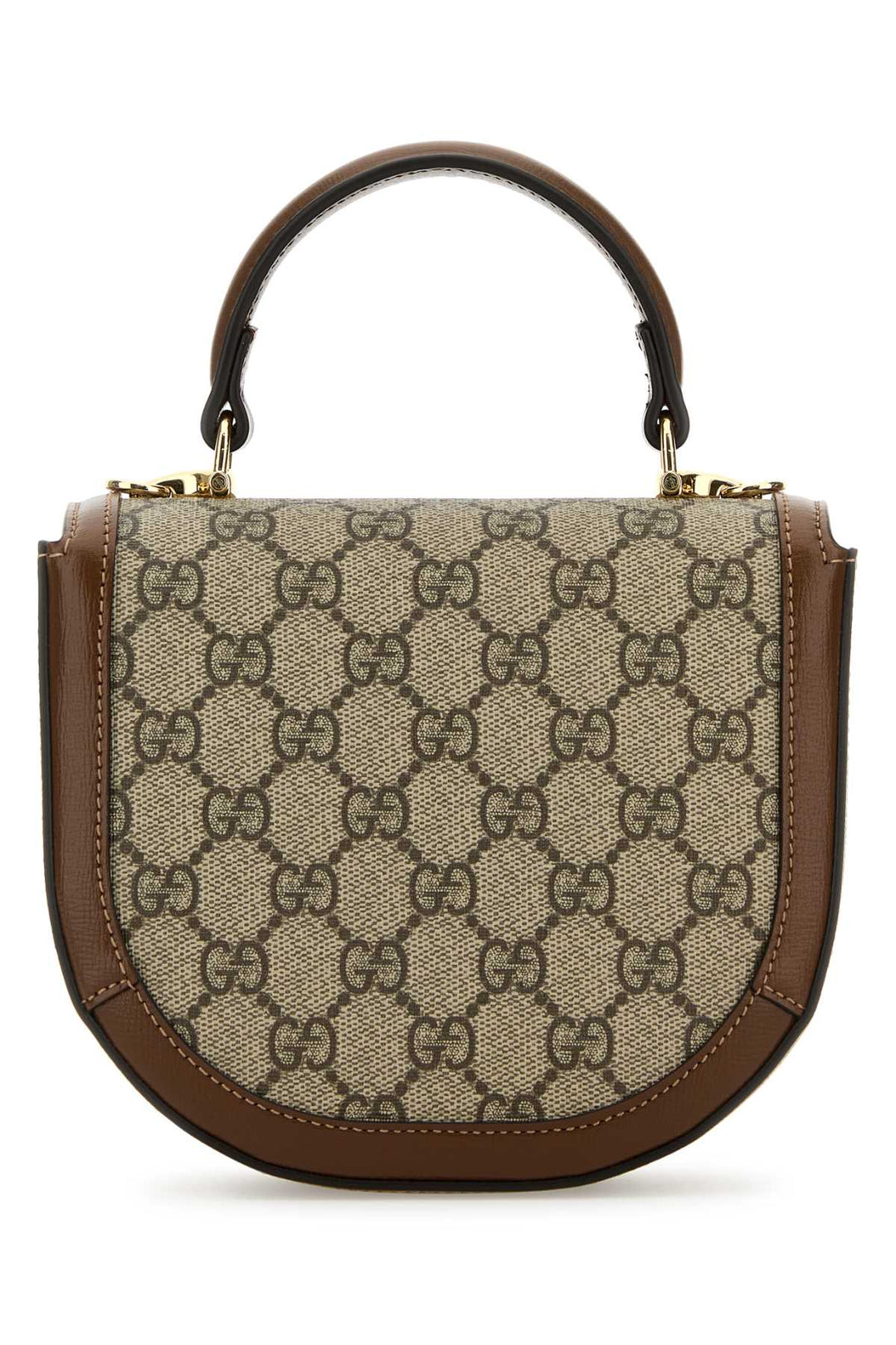 Gucci Women Gg Supreme Fabric Mini Horsebit 1955 Handbag