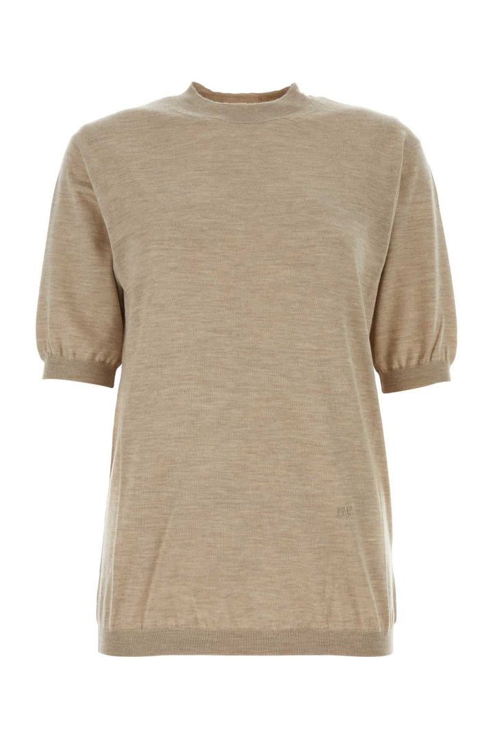 Bottega Veneta Women Cappuccino Cashmere Sweater