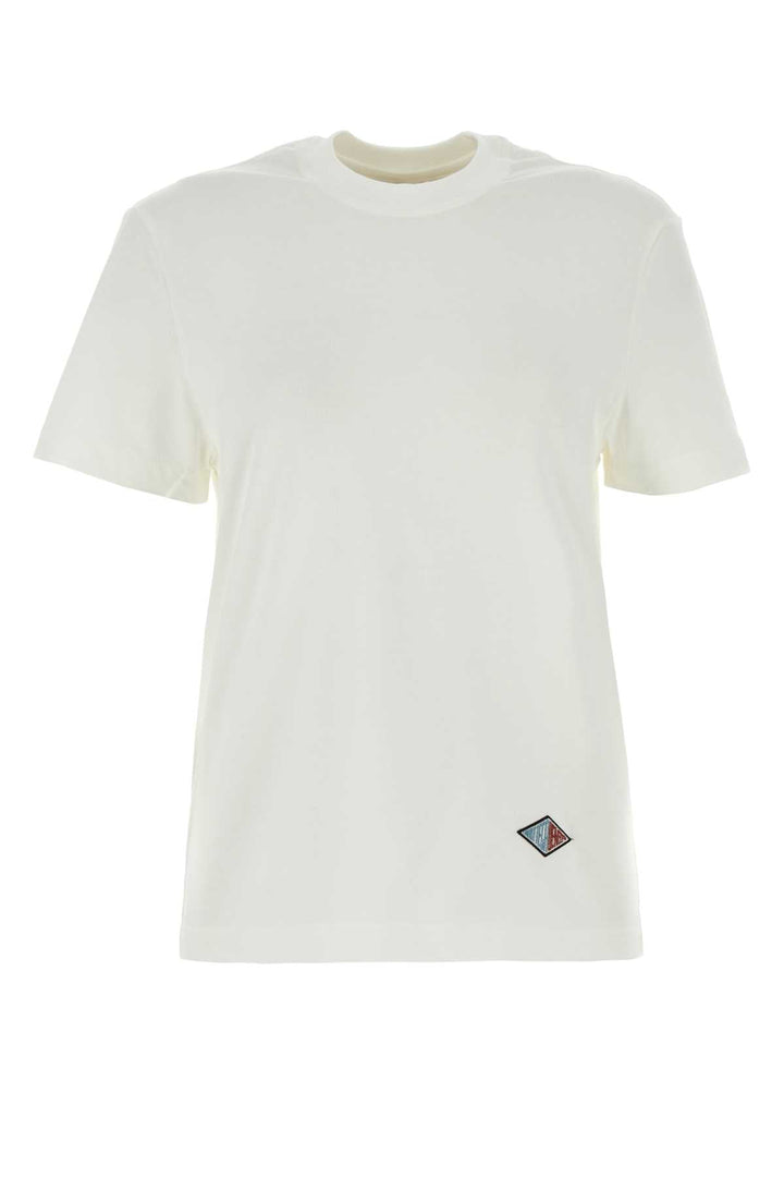 Bottega Veneta Women White Cotton T-Shirt