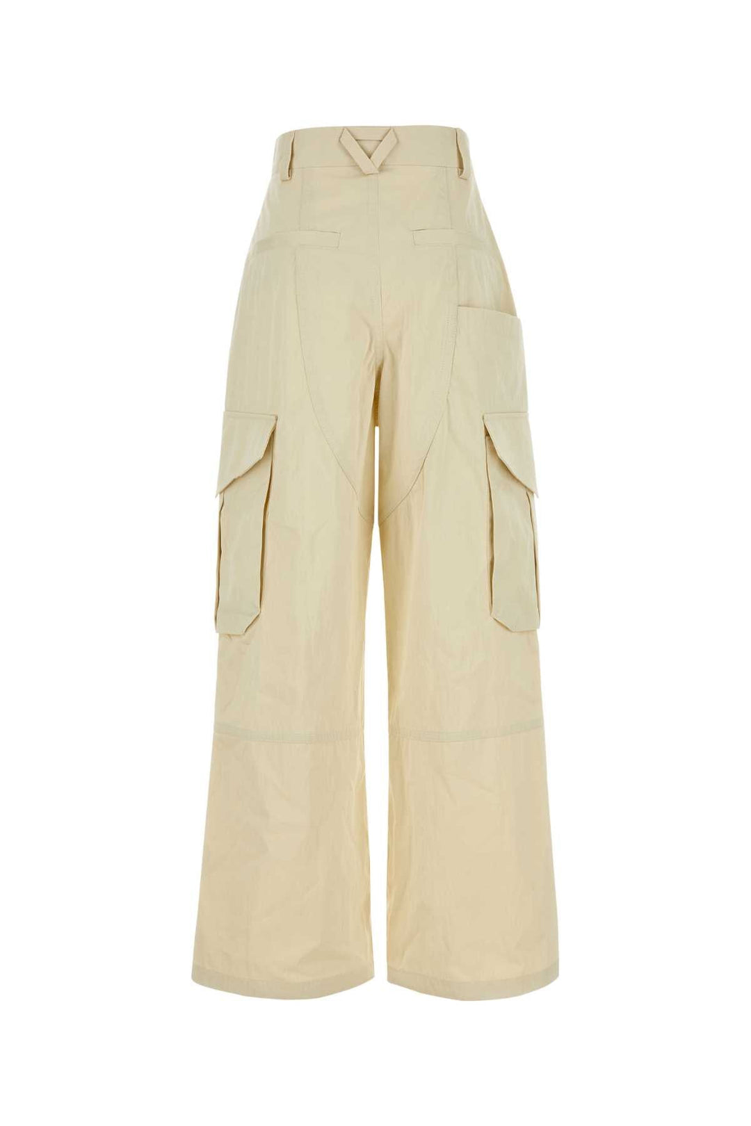 Bottega Veneta Women Sand Cotton Blend Cargo Pant