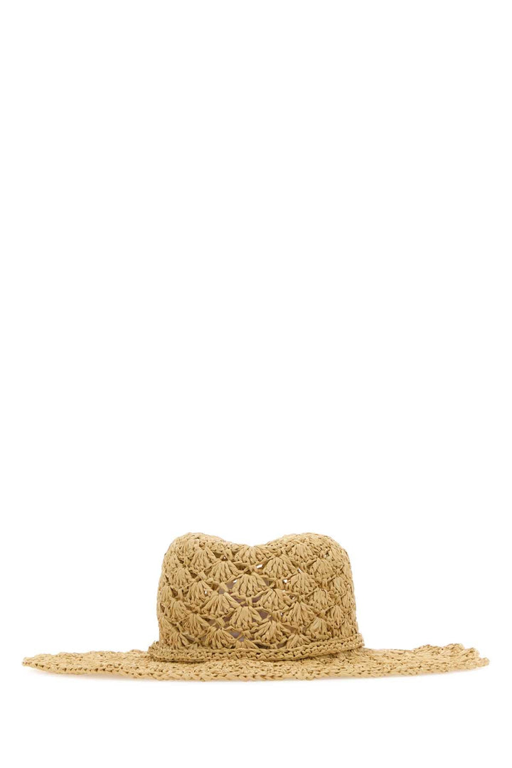Valentino Garavani Women Raffia Valentino Garavani Escape Hat