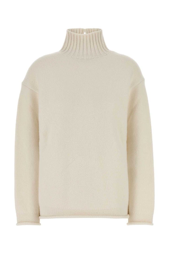 Bottega Veneta Women White Cashmere Sweater