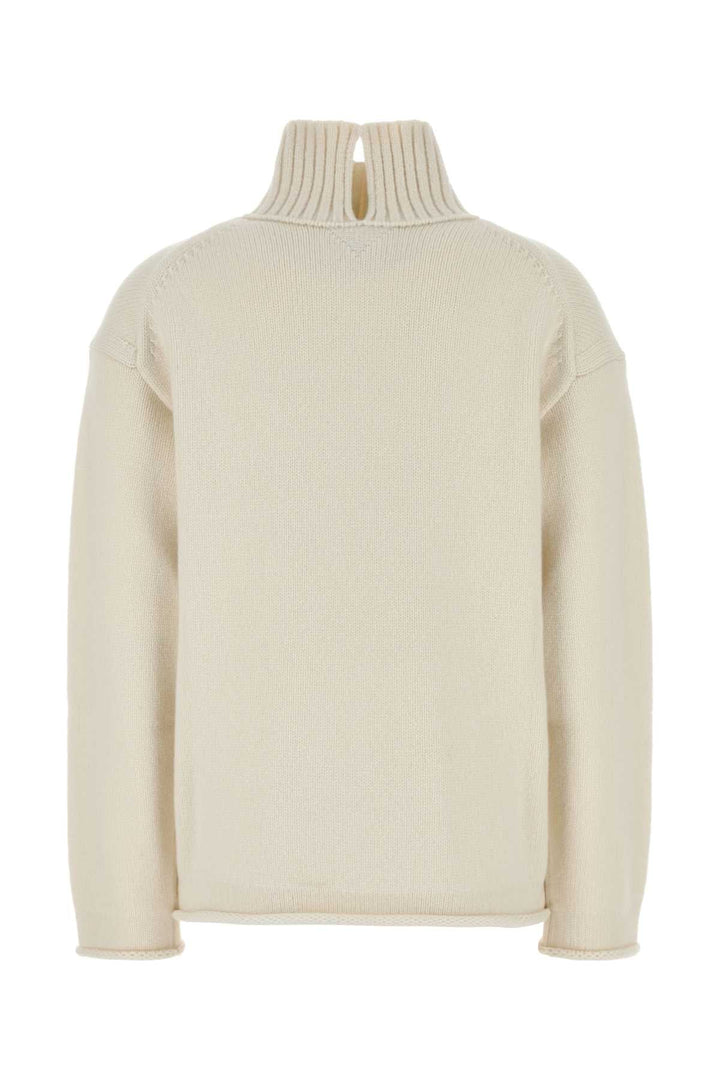 Bottega Veneta Women White Cashmere Sweater