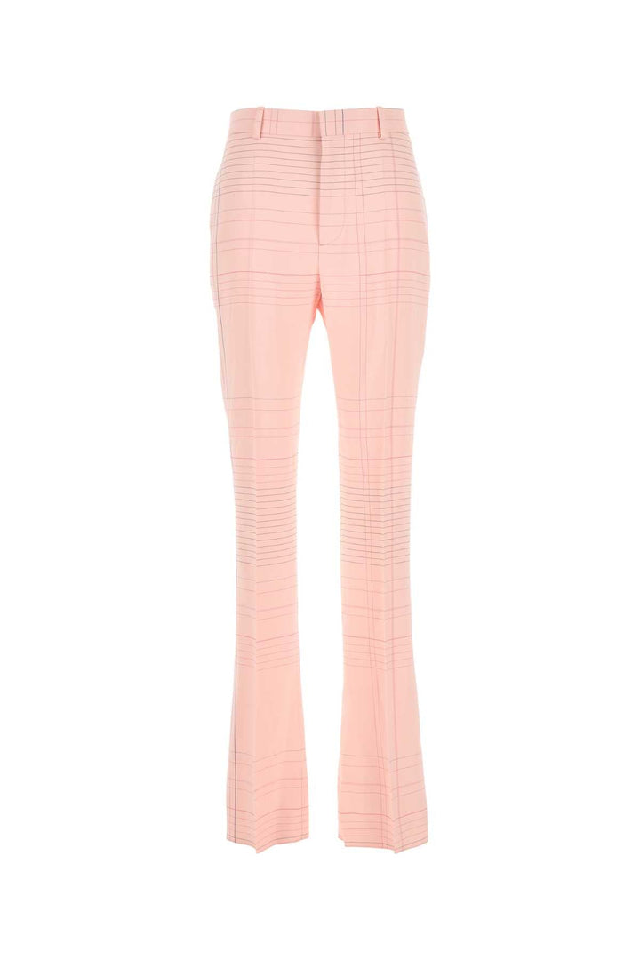 Bottega Veneta Women Pink Stretch Viscose Blend Pant