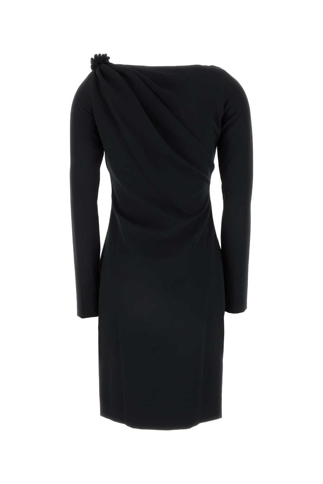 Jw Anderson Women Black Stretch Polyester Blend Dress