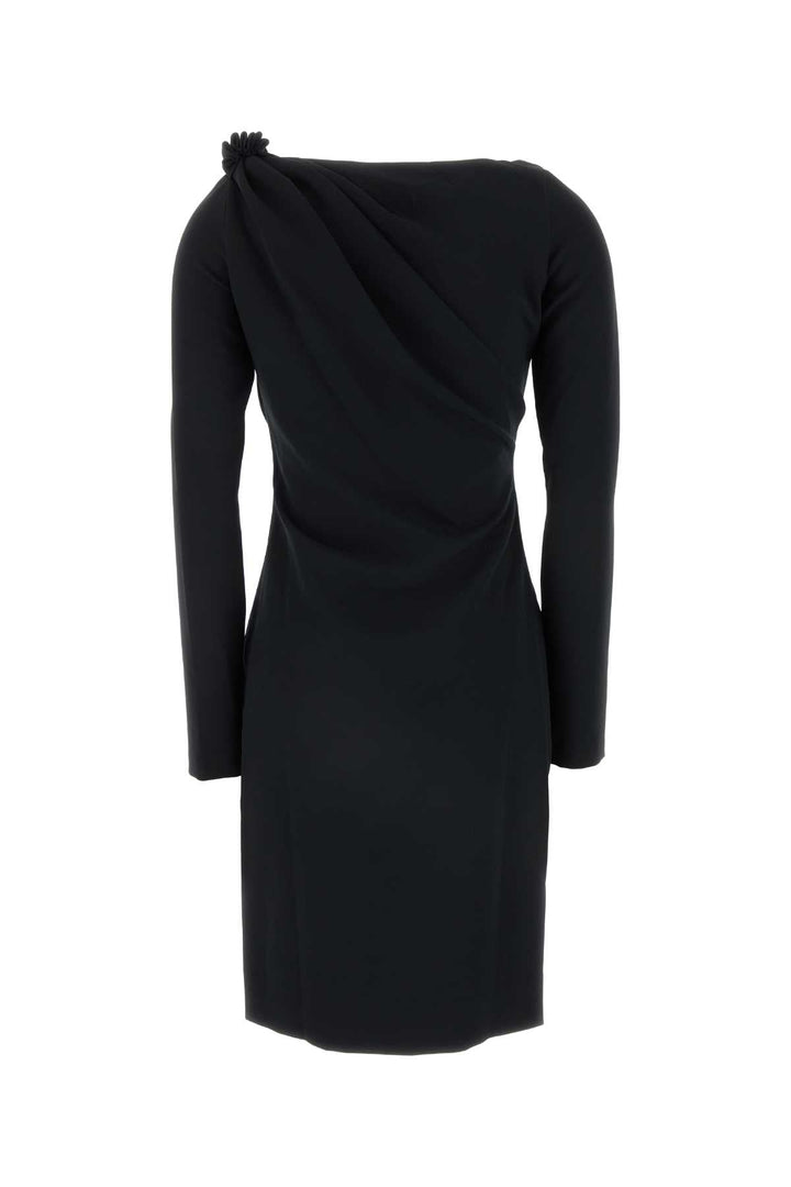 Jw Anderson Women Black Stretch Polyester Blend Dress
