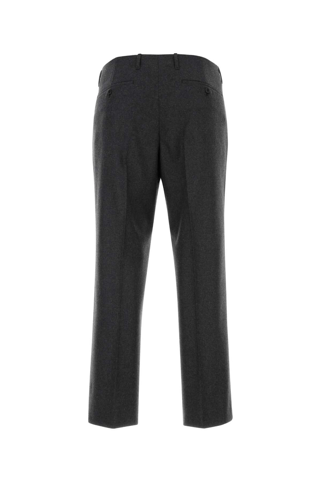 Black pants on a white background