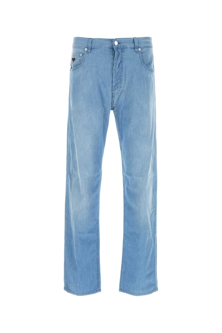 Prada Men Light Blue Denim Jeans
