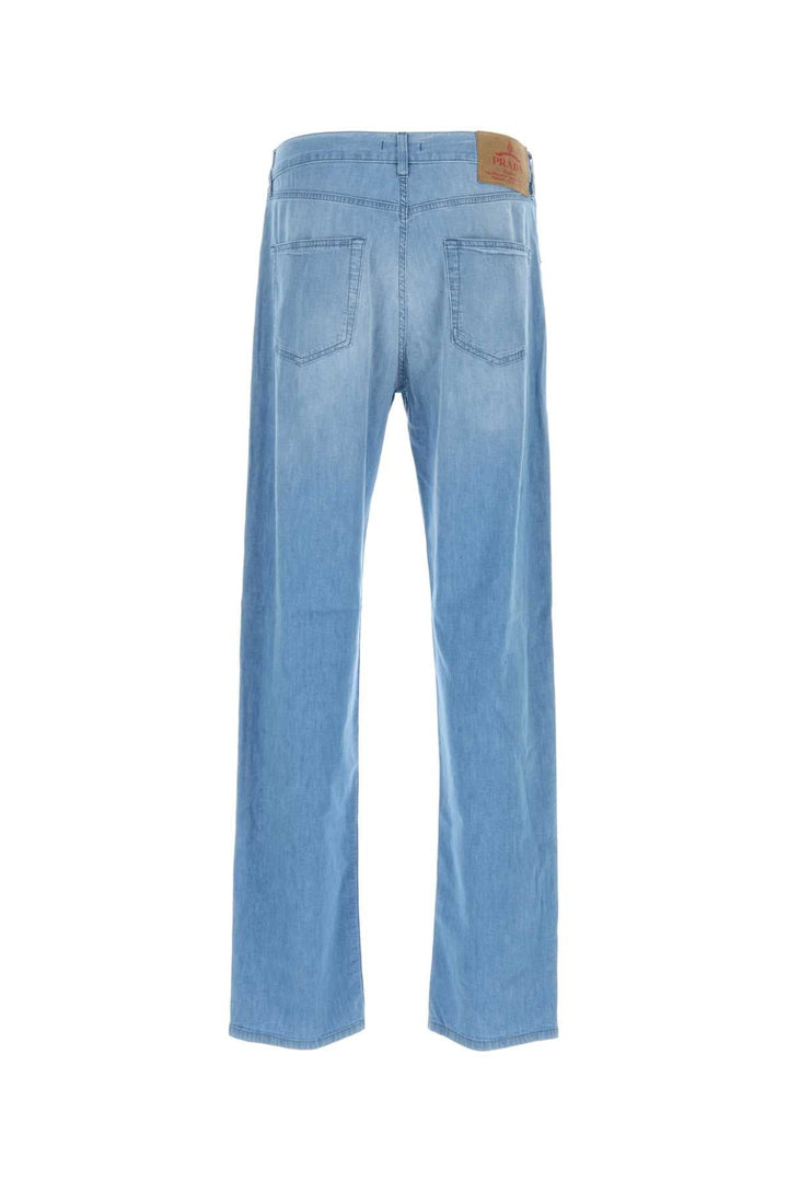 Prada Men Light Blue Denim Jeans