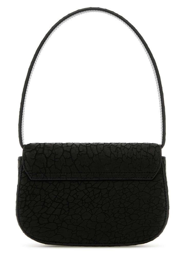 Diesel Women Black Leather 1Dr Shoulder Bag