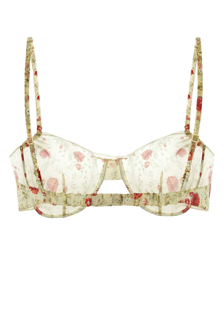 Prada Women Printed Nylonette Crop-Top