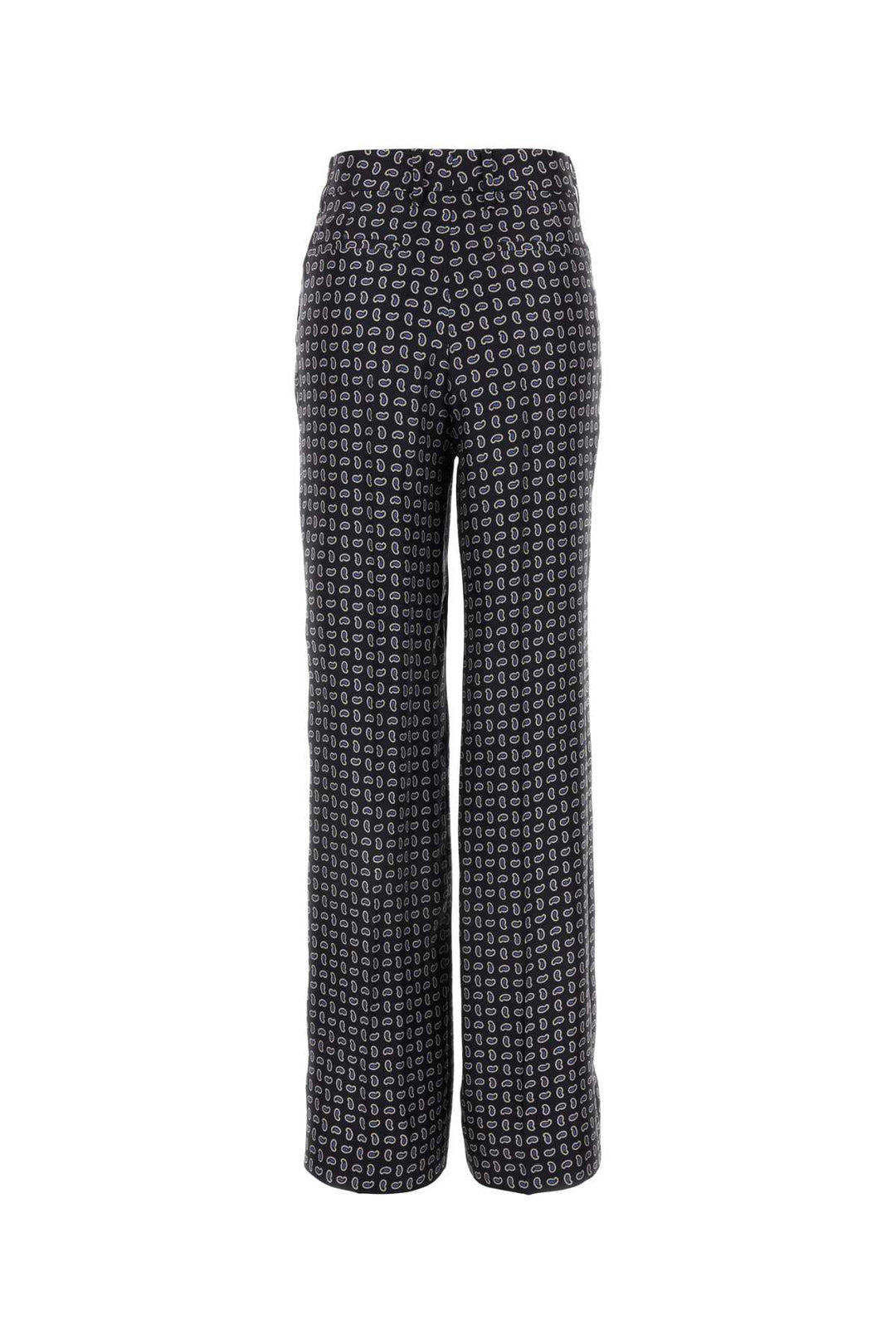 Prada Women Printed Silk Pant