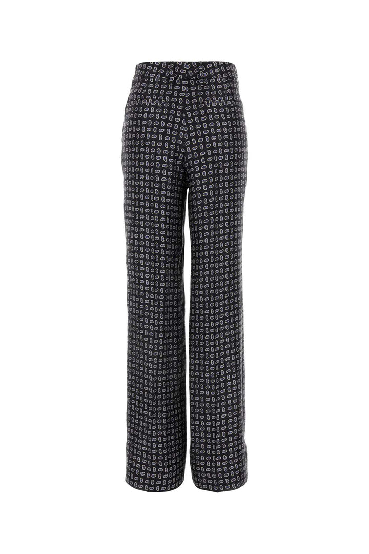 Prada Women Printed Silk Pant