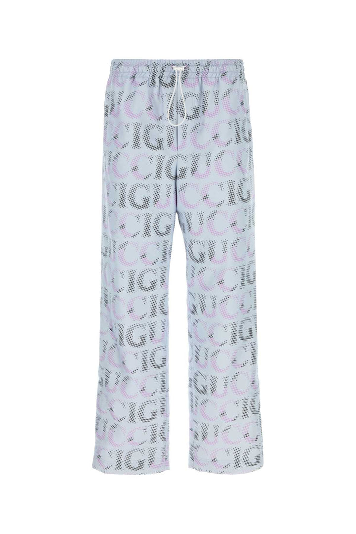 Gucci Men Printed Polyester Pant