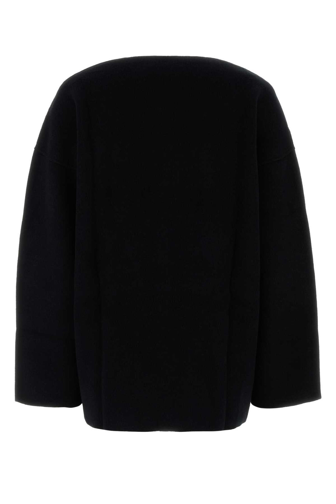 Jil Sander Women Black Wool Blend Oversize Sweater