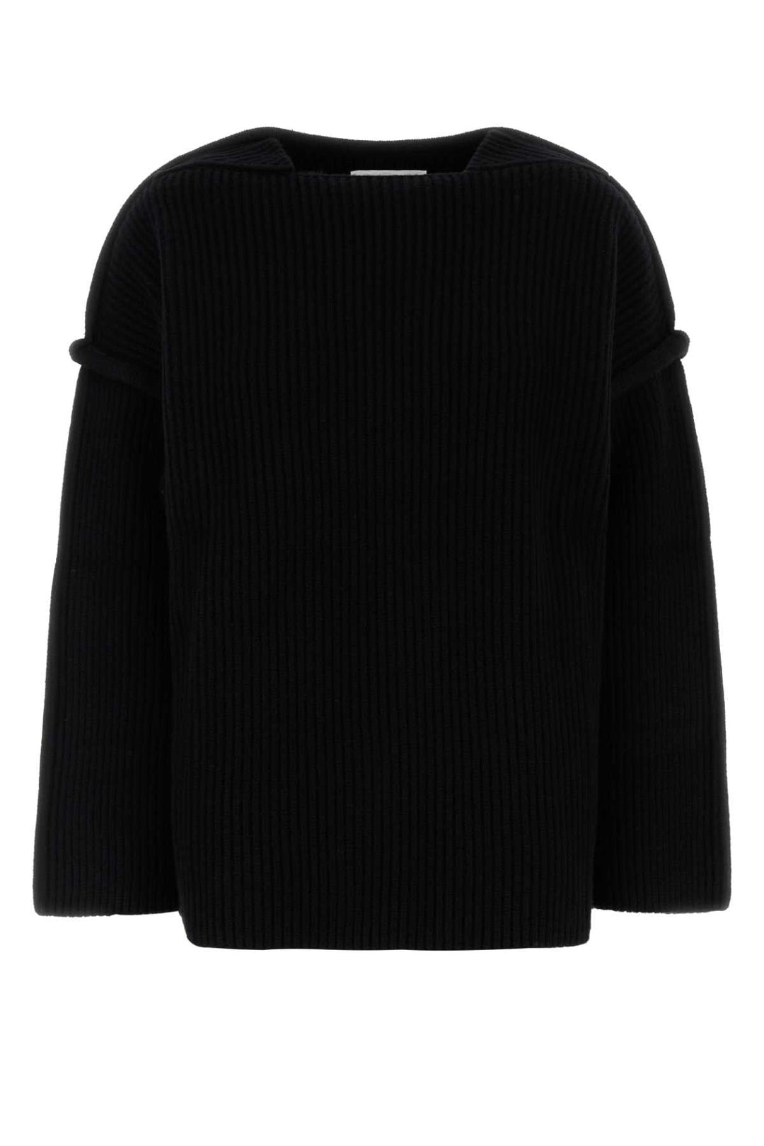 Jil Sander Women Black Wool Sweater