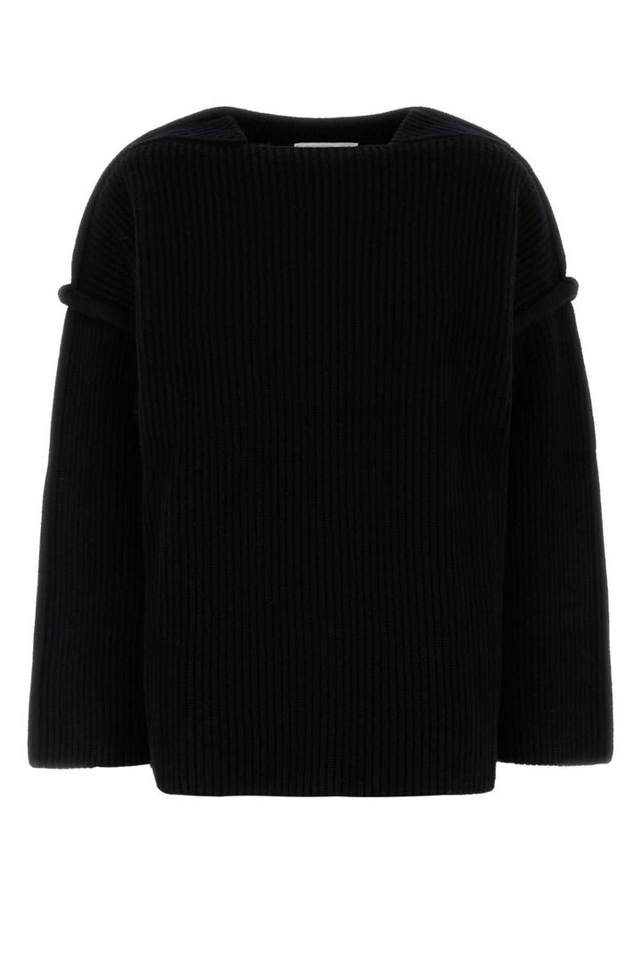 Jil Sander Women Black Wool Sweater