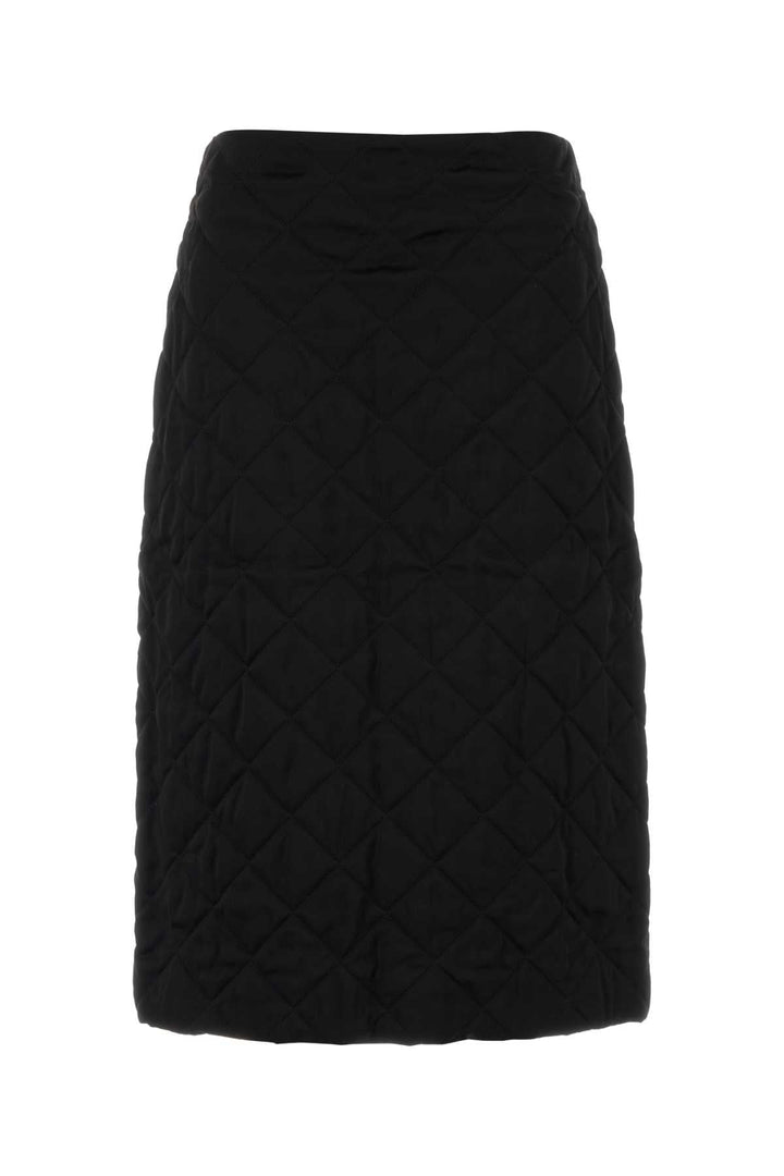 Jil Sander Women Black Viscose Skirt