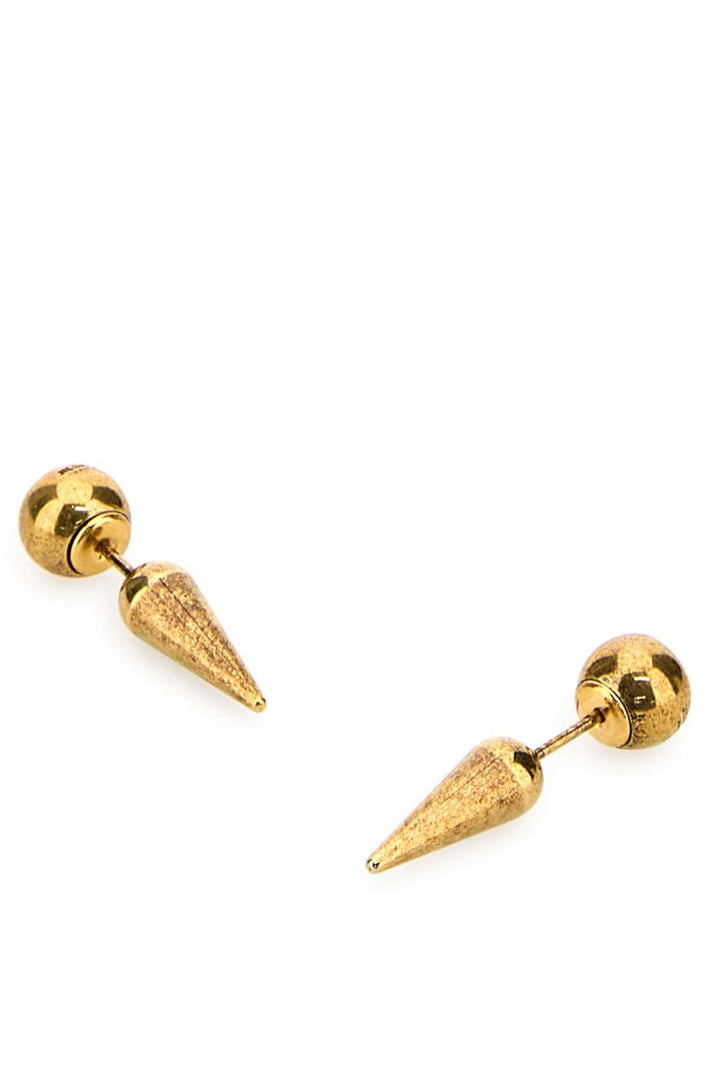 Jil Sander Women Gold Metal Earrings