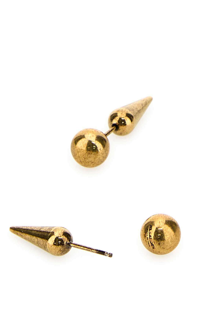 Jil Sander Women Gold Metal Earrings