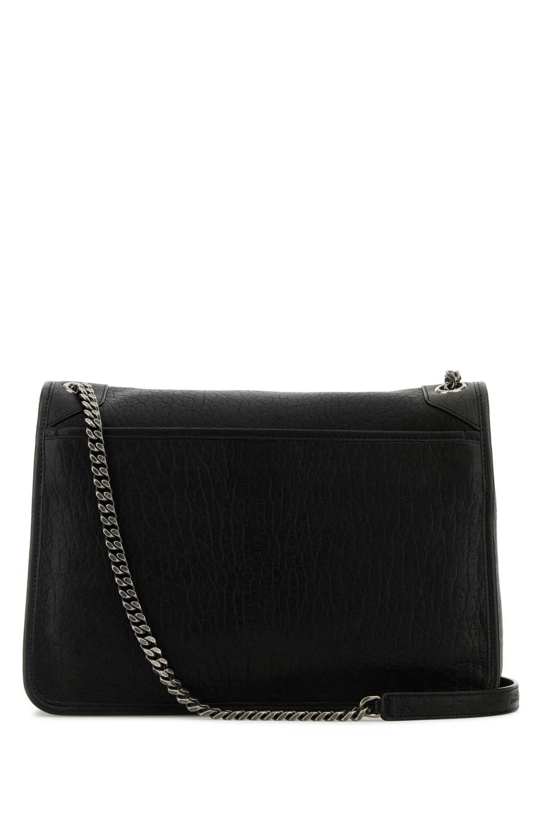 Saint Laurent Women Black Leather Large Niki Bag