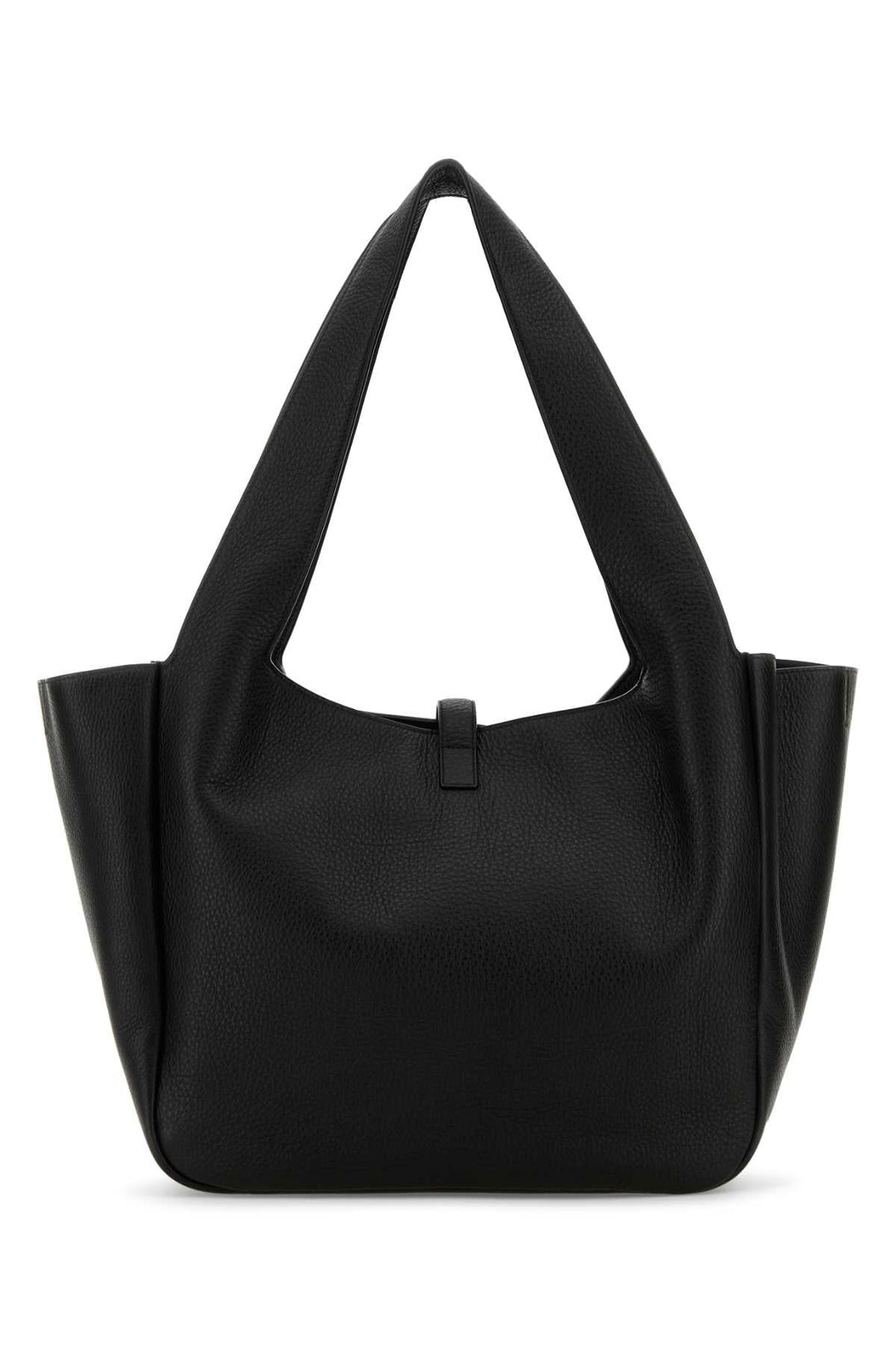 Saint Laurent Women Black Leather Le 5 Ã  7 Bea Shopping Bag