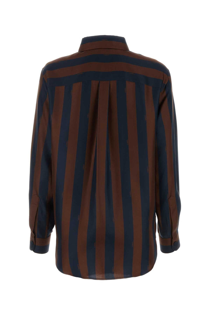 Fendi Women Printed Silk Shirt