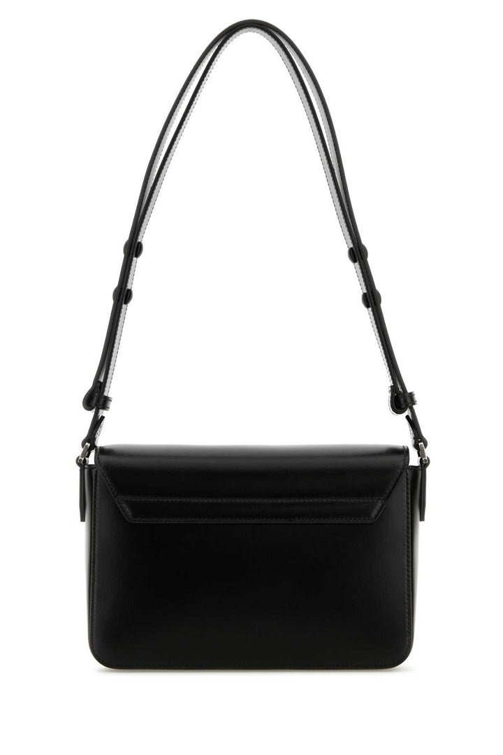 Montblanc Men Black Leather Meisterstuck Shoulder Bag