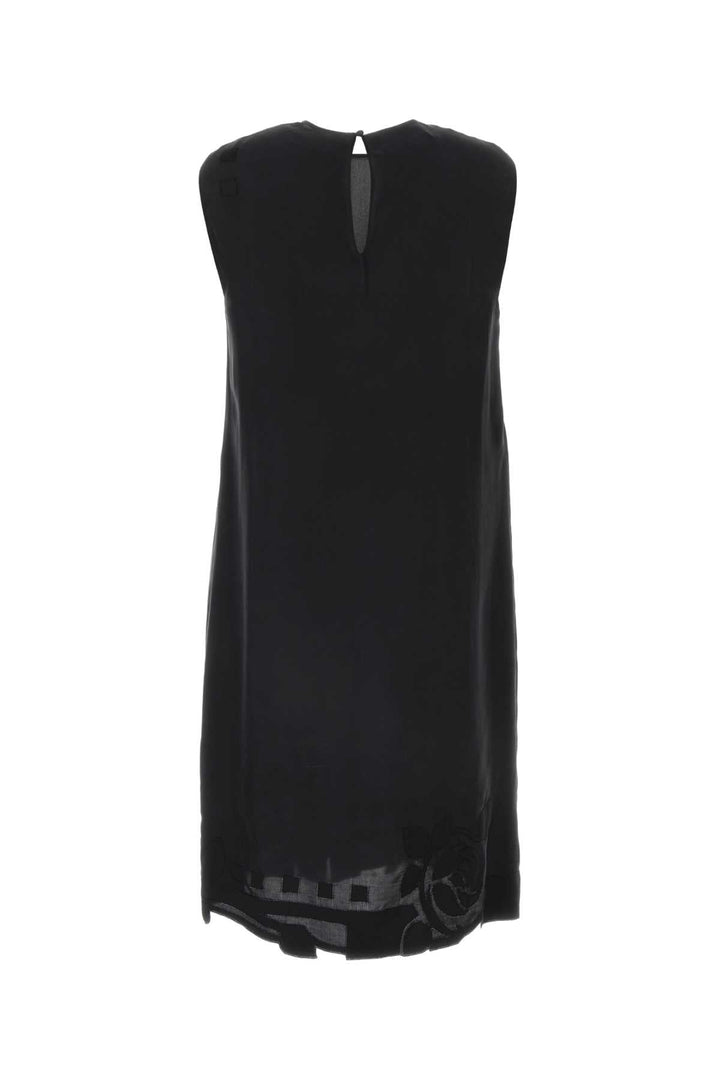 Prada Women Black Silk Dress