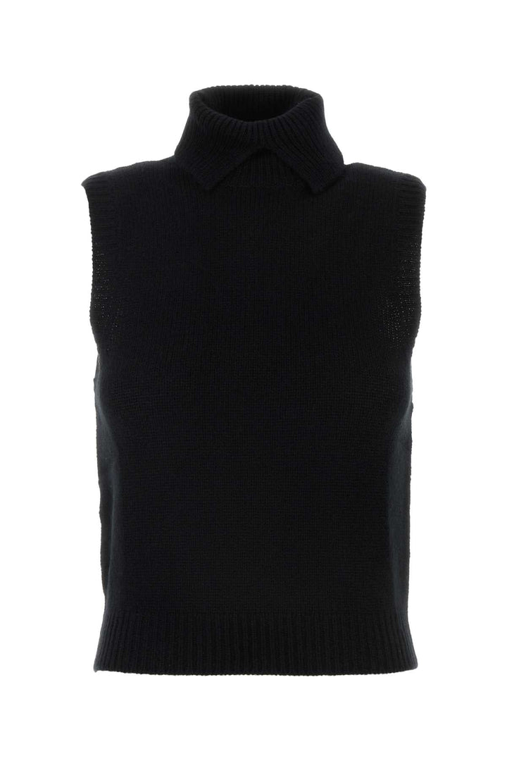 Prada Women Black Cashmere Vest