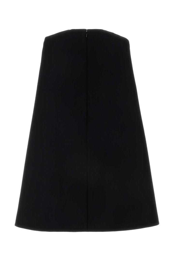 Gucci Women Black Wool Mini Dress