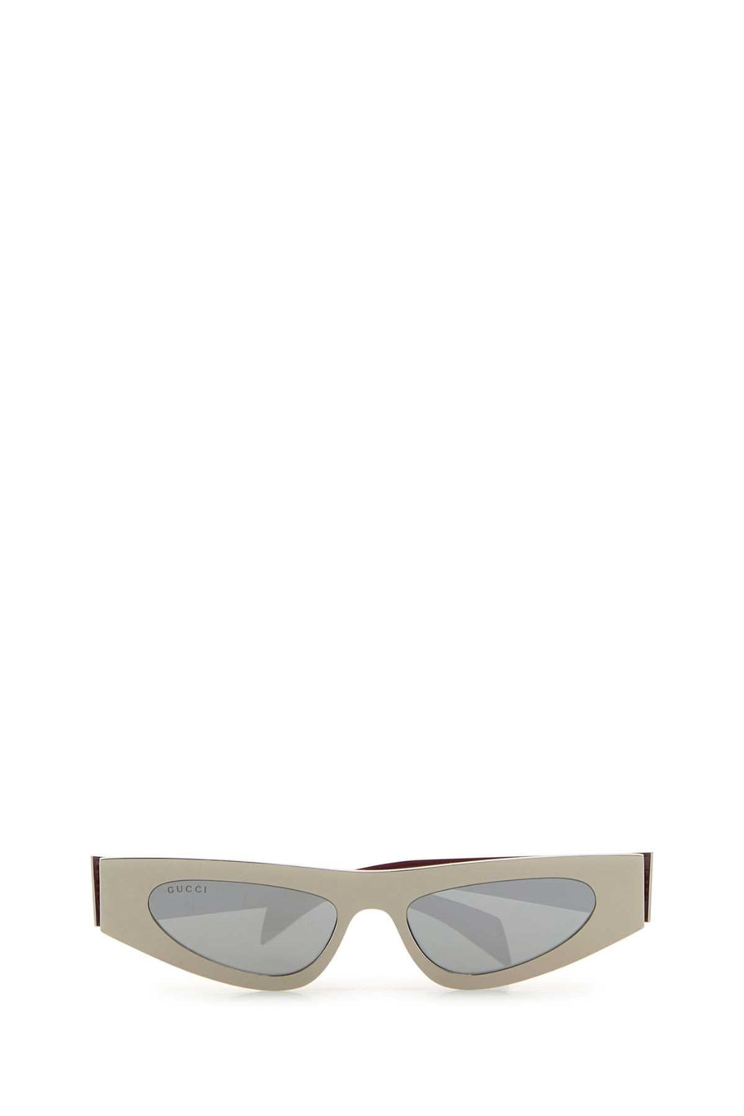 Gucci Women Silver Metal Sunglasses