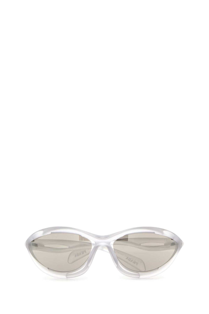 Prada Women Transparent Acetate Sunglasses